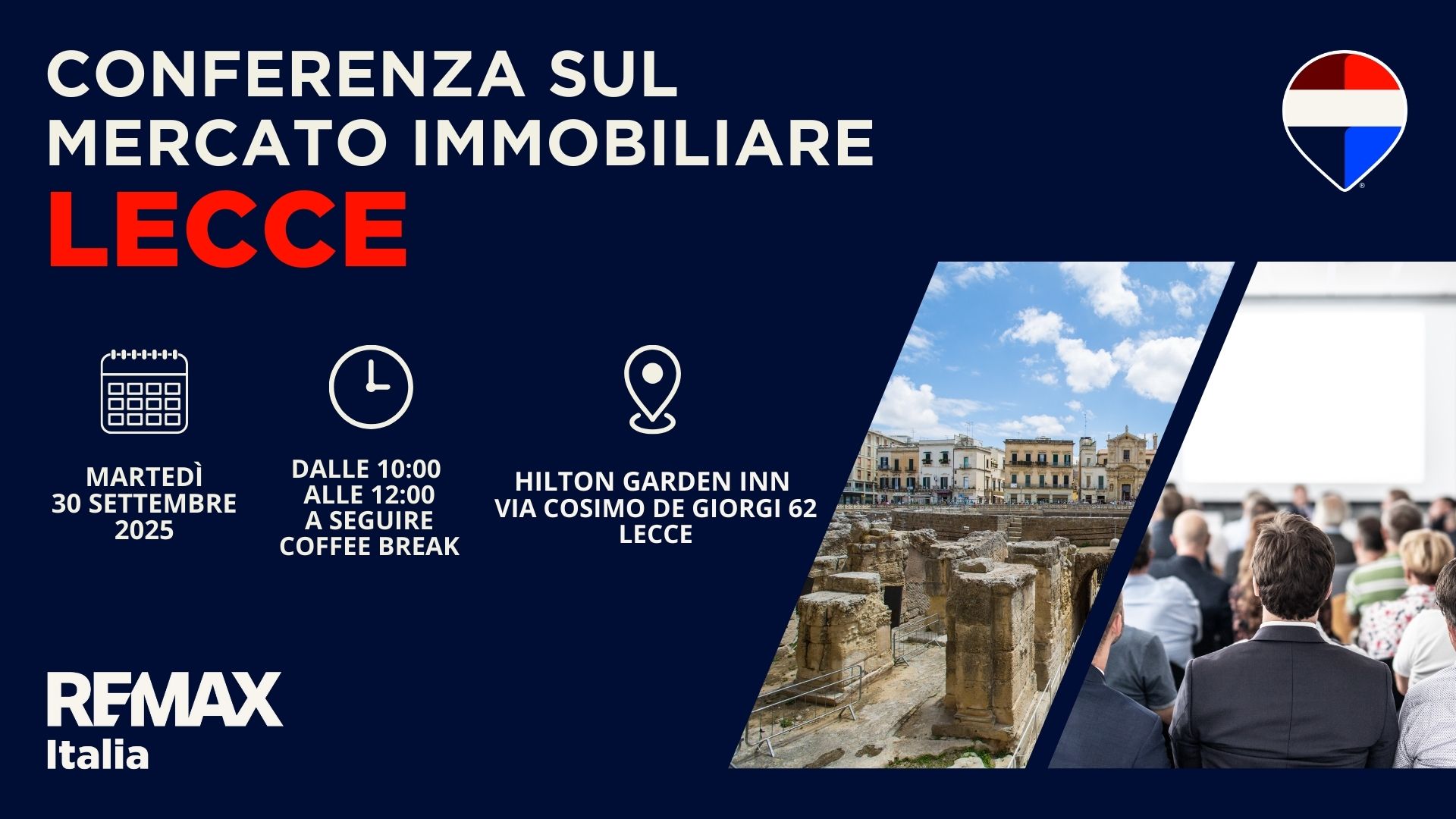 Conferenza sul Mercato Immobiliare organizzata da REMAX Italia